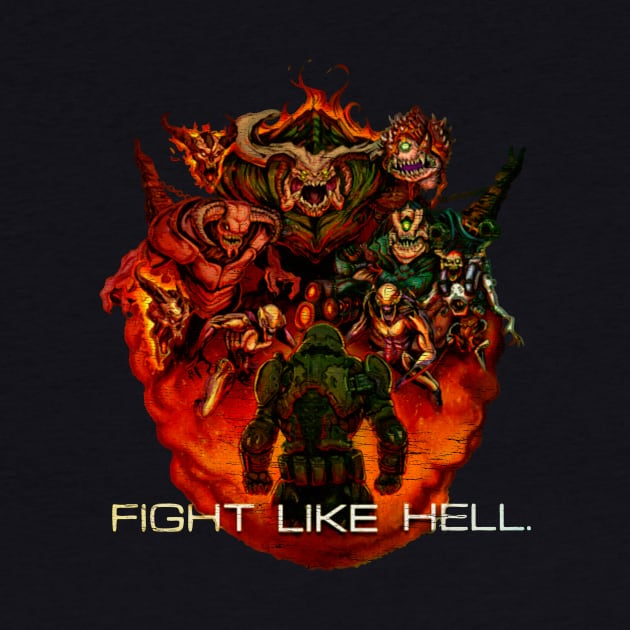 Fight like hell by SATRIA BINTANG